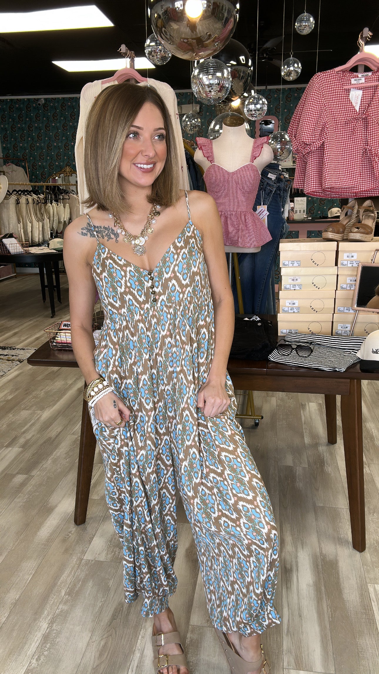 Sunny Days Boho Jumpsuit