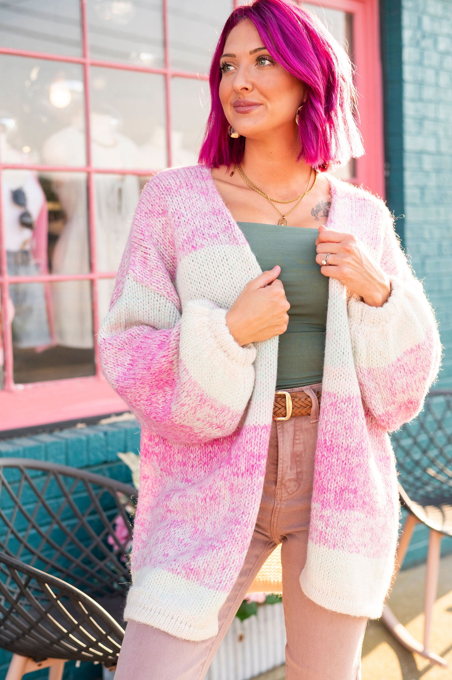 Cotton Candy Dreams Cardigan