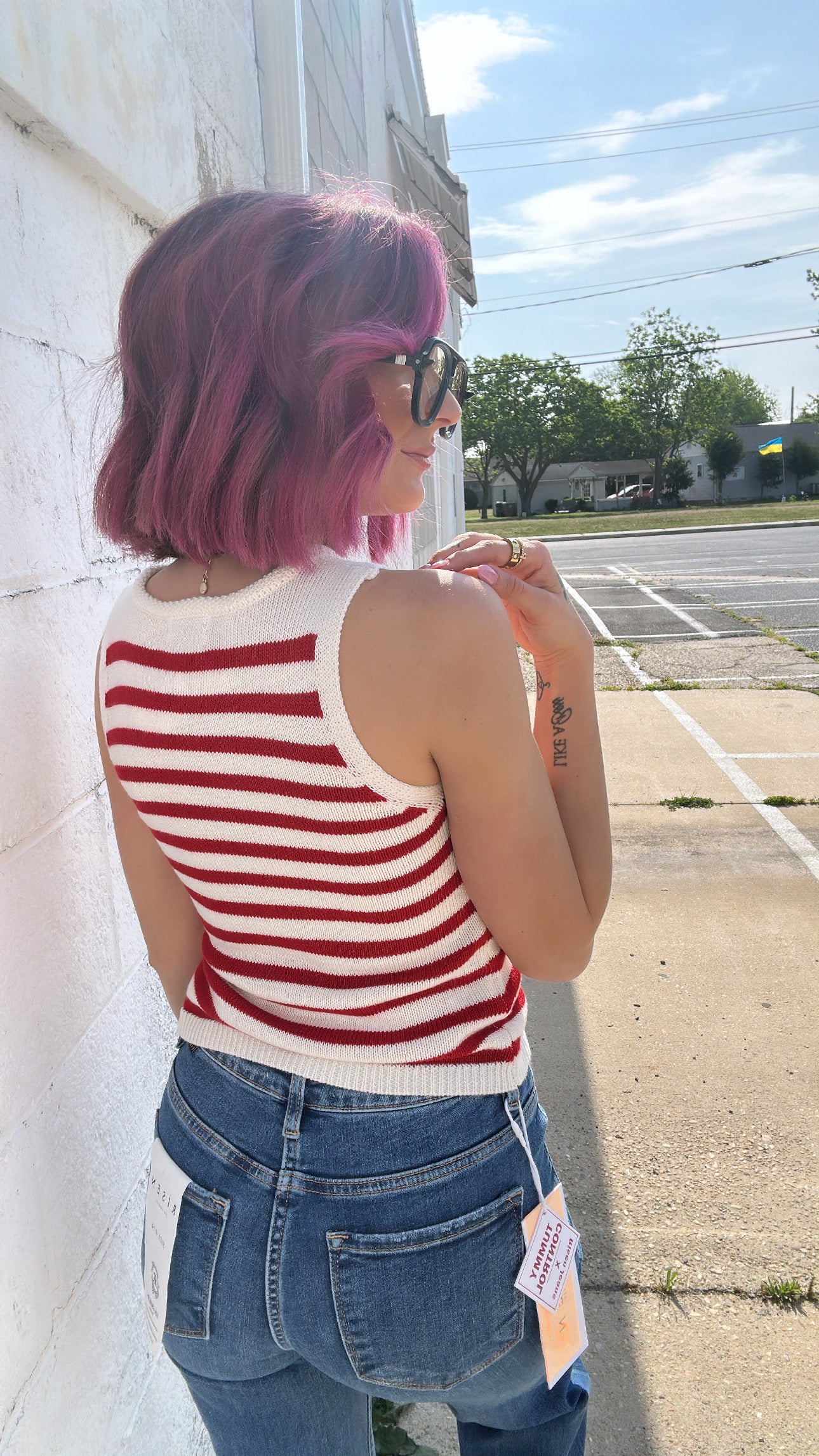 East Coast Stripe Tank