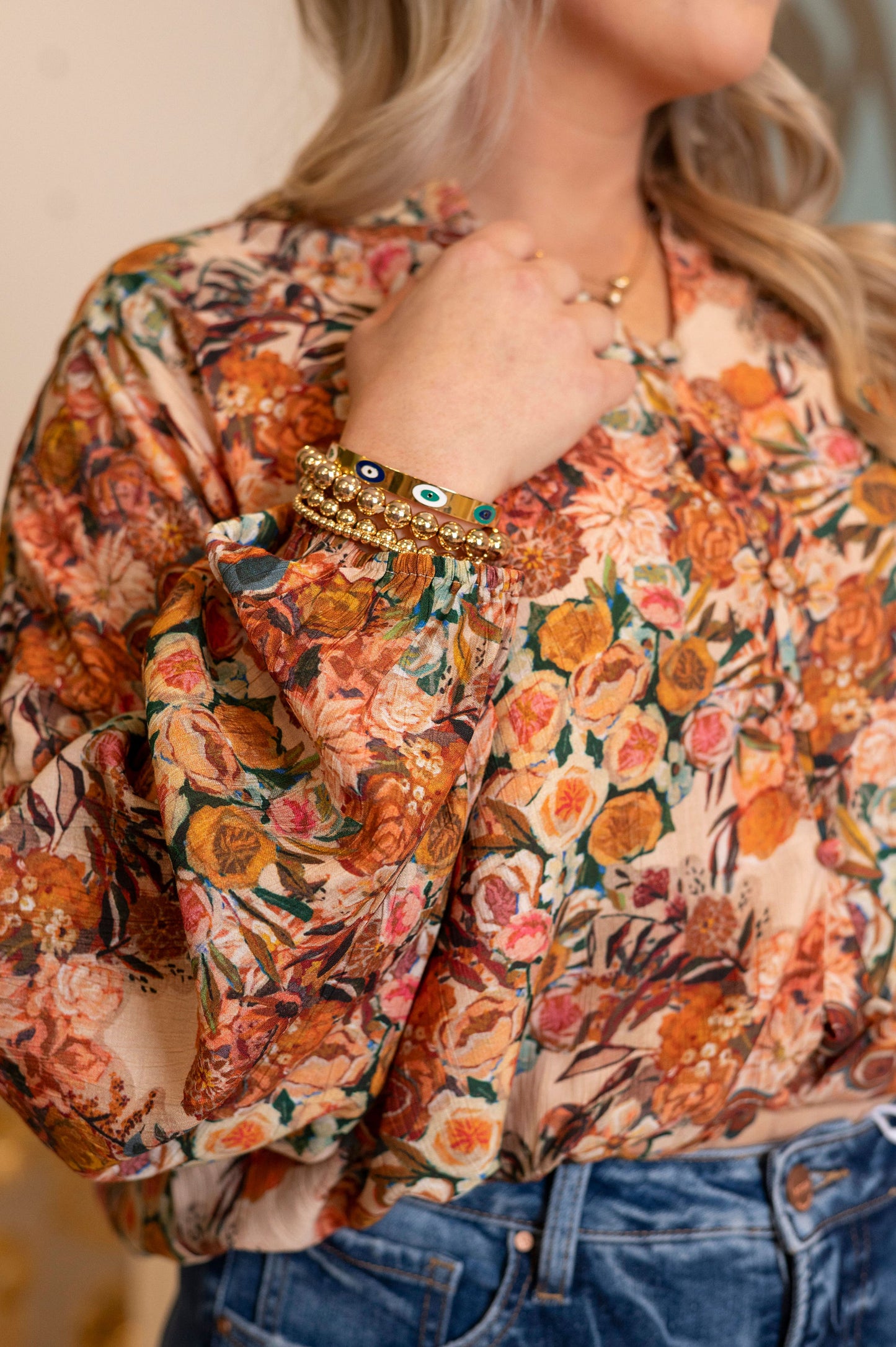 Love Found Floral Blouse