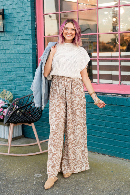 Just Getting Started Palazzo Pants