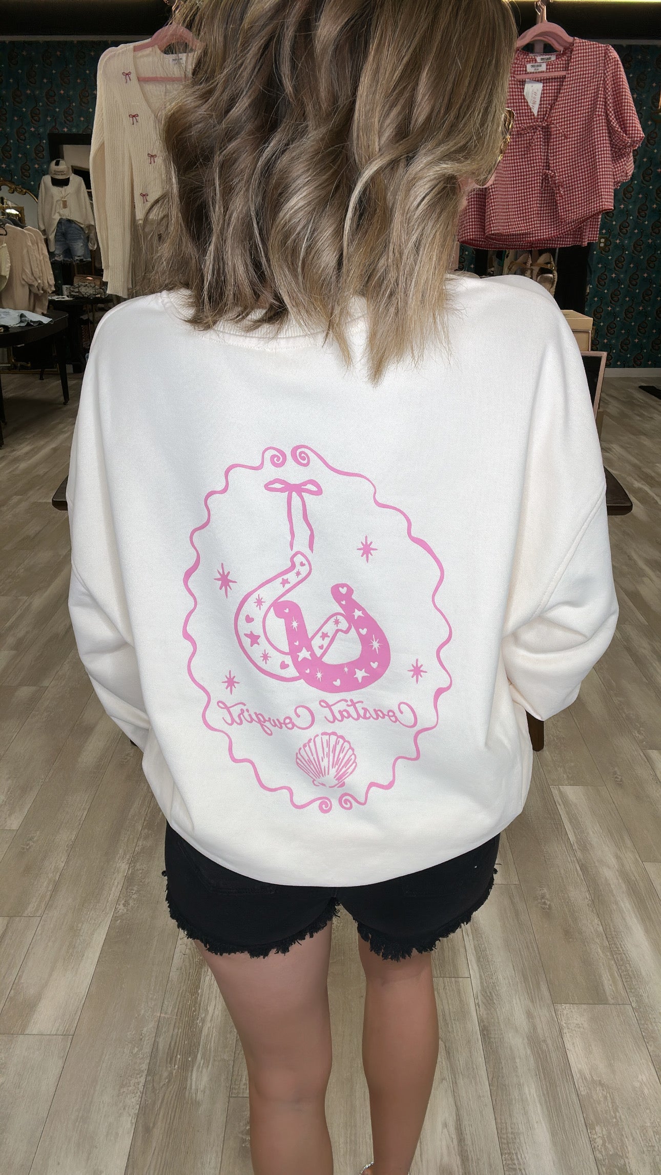 Coastal Cowgirl Pullover Sweatshirt